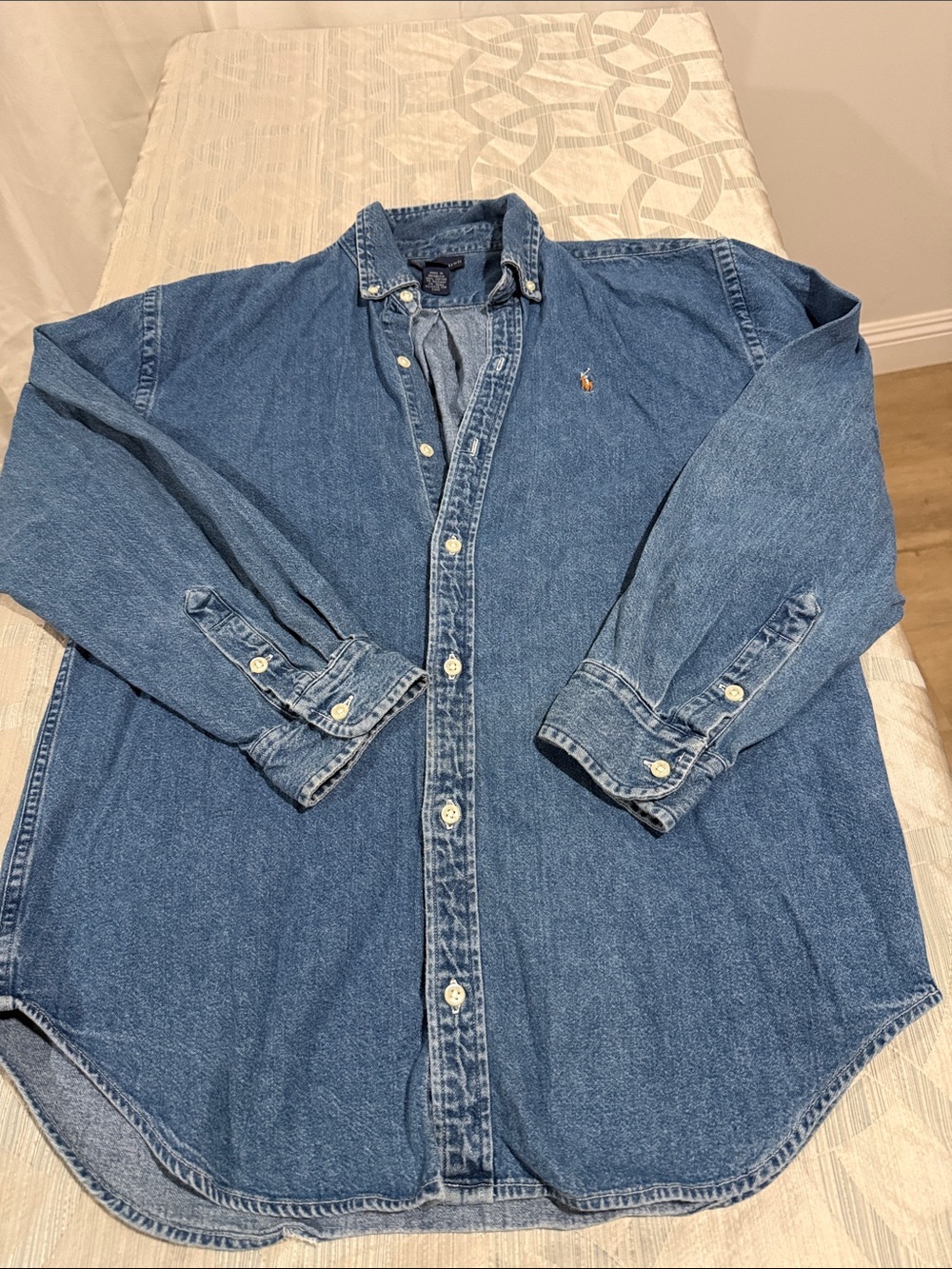 Ralph Lauren denim button down shirt